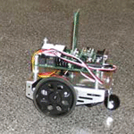 Two BoeBots controlled by Ikaros